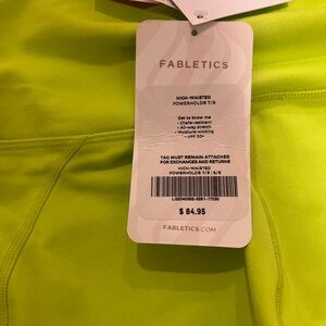 Fabletics power hold leggings size small. New with tags